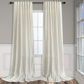 Natural Linen Curtains 108 Inches Long by Pitalk