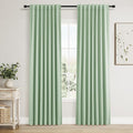 100% Blackout Curtains 84 Inch Length 2 Panels Set by Guken