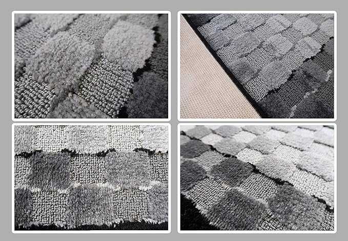 12 ft Long Non-Slip Washable Carpet Runner Rug - Image 5