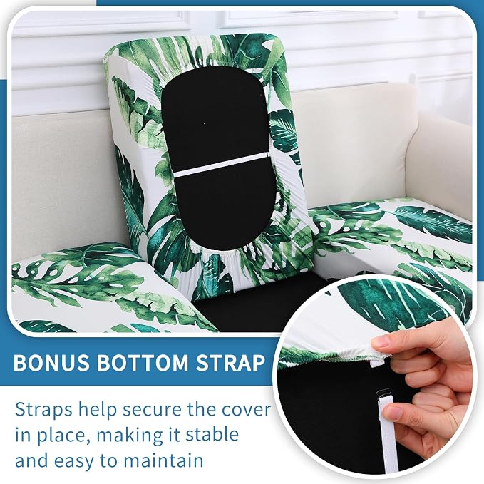 Printed Couch Cushion Covers, Sofa Covers Washable - Image 3
