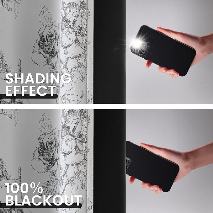 SimpleHome 100% Blackout Curtains - Image 4