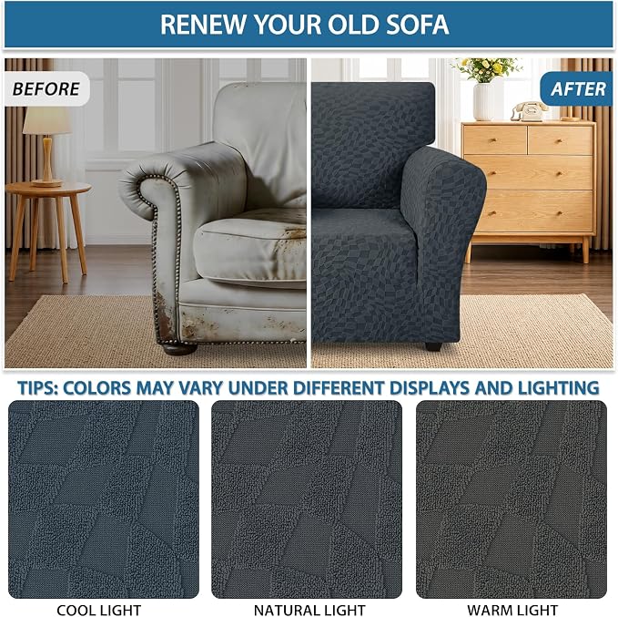 ZNSAYOTX 1 Piece Stretch Chair Cover - Image 5