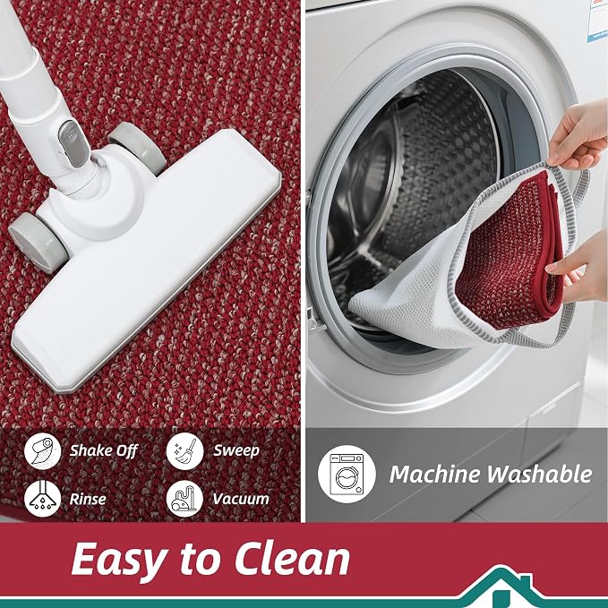BEQHAUSE Kitchen Runner Rugs 24"x60", Kitchen Mats - Image 6