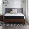 LUCID 12 Inch Memory Foam Mattress - Medium Firm Feel - Infused with Refreshing Bamboo Charcoal and Cooling Gel - Bed in a Box - Temperature Regulating, Pressure Relief - Breathable - California King