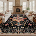 RELEANY Washable Area Rug, Large 10'x12', Water Repellent, Pet Friendly by RELEANY