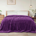 Exclusivo Mezcla Striped Twin Size Fleece Blanket by ExclusivoMezcla