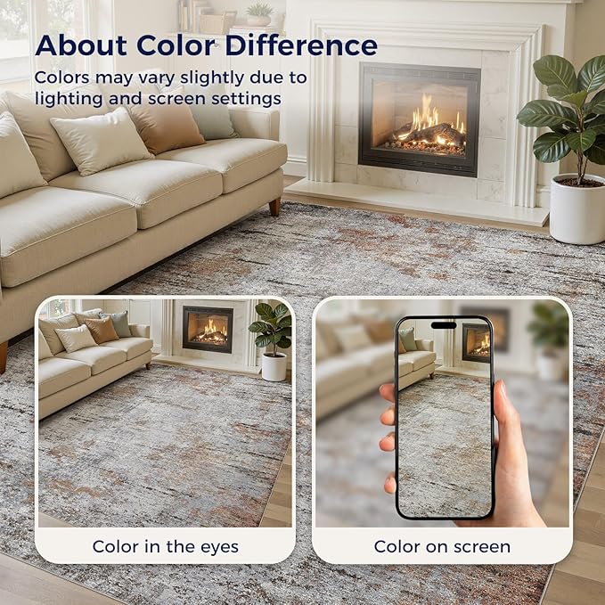 DMOYEST Area Rug Living Room Rugs - Image 7
