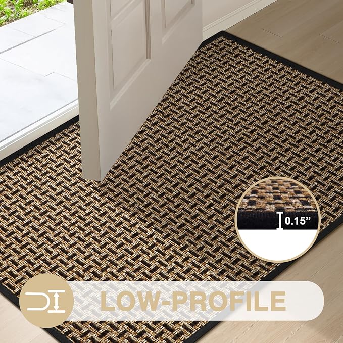 Door Mat Indoor Entrance 36"x59", Absorbent Indoor Door Mat Large, Non Slip - Image 4