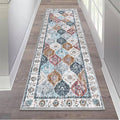HEBE Hallway Runner Rug 2'x6', Washable Non Slip Kitchen Rug Runner | Soft Boho by HEBE