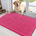 OLANLY Dog Door Mat for Muddy Paws 35x24, Super Absorbent Chenille Mud Mat | by OLANLY