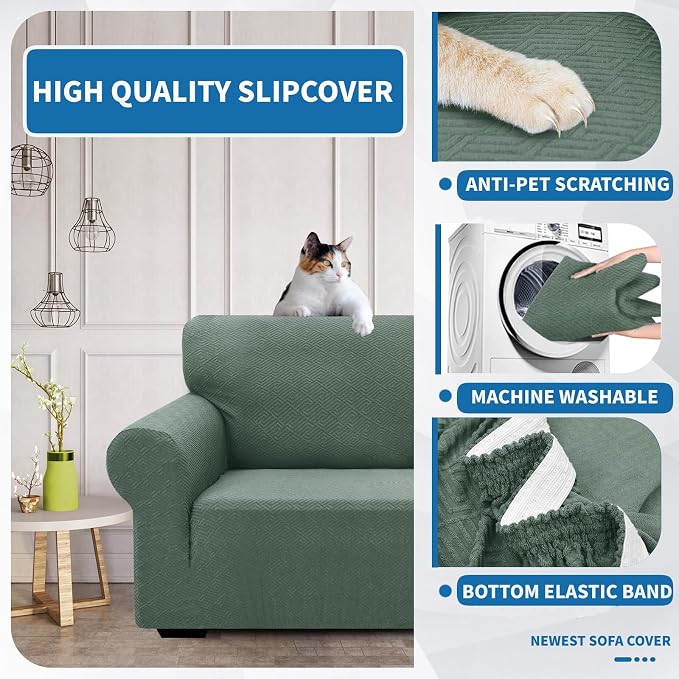 XINEAGE New 1 Piece Couch Covers - Image 6
