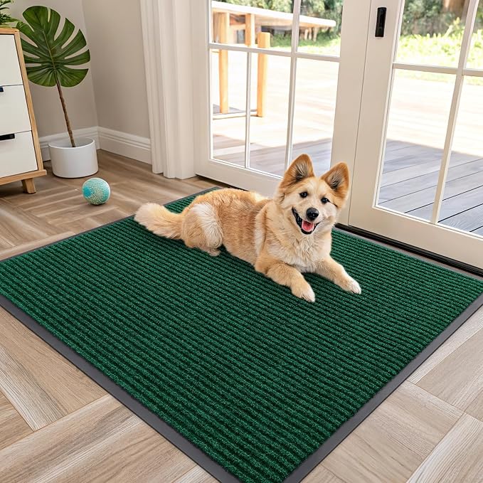 OLANLY Front Door Mat 40x32, Waterproof Heavy-Duty Indoor Outdoor Doormat | by OLANLY