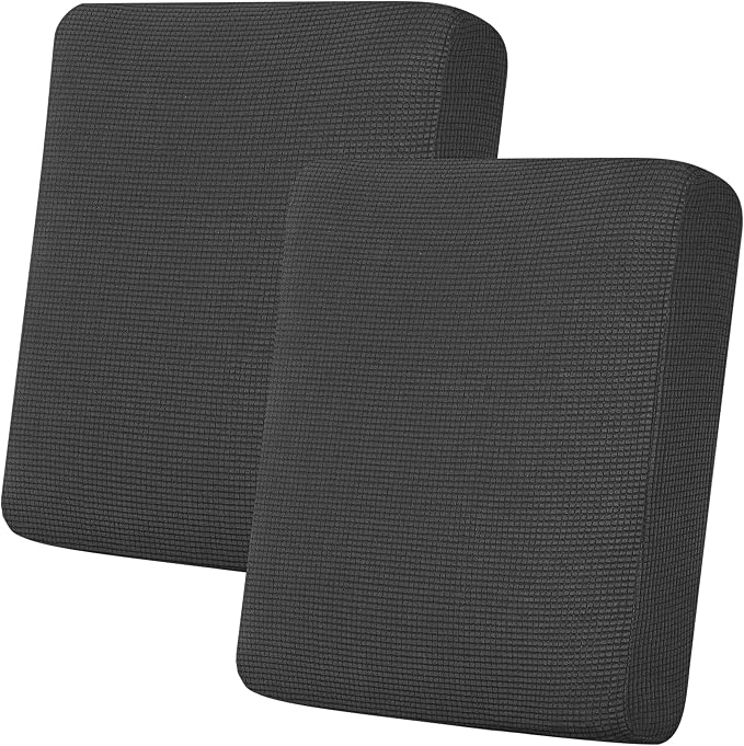 Easy-Going Stretch 2 Pieces Loveseat Couch Cushion Cover by Easy-Going