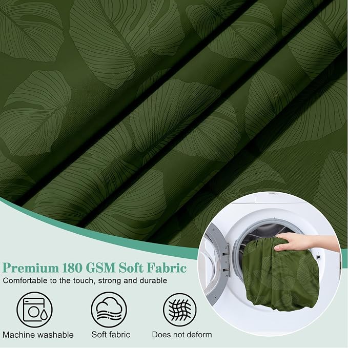 8Pcs Patio Cushion Covers Stretch Outdoor Furniture Protector Slipcovers | - Image 7