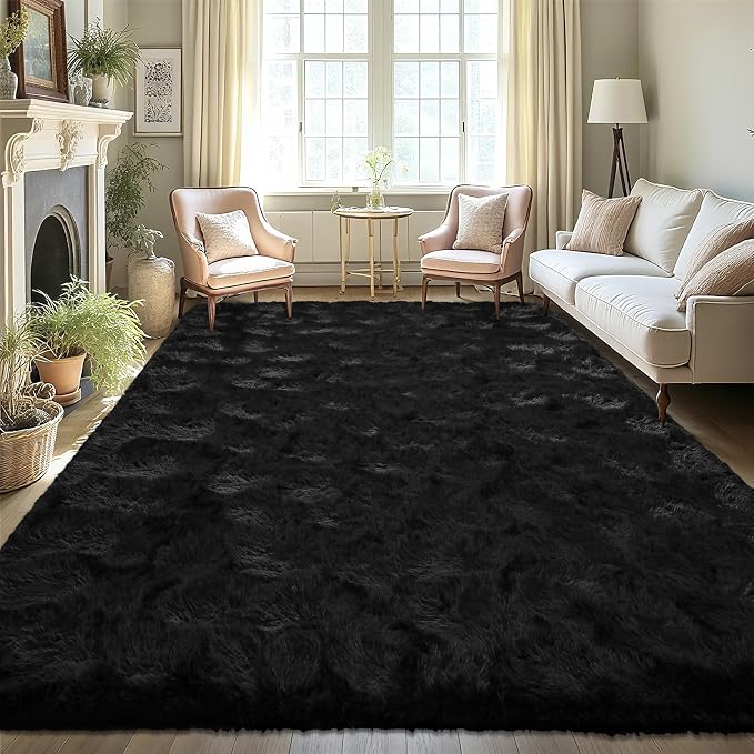 LOCHAS Area Rugs Fluffy Living Room Carpets by LOCHAS