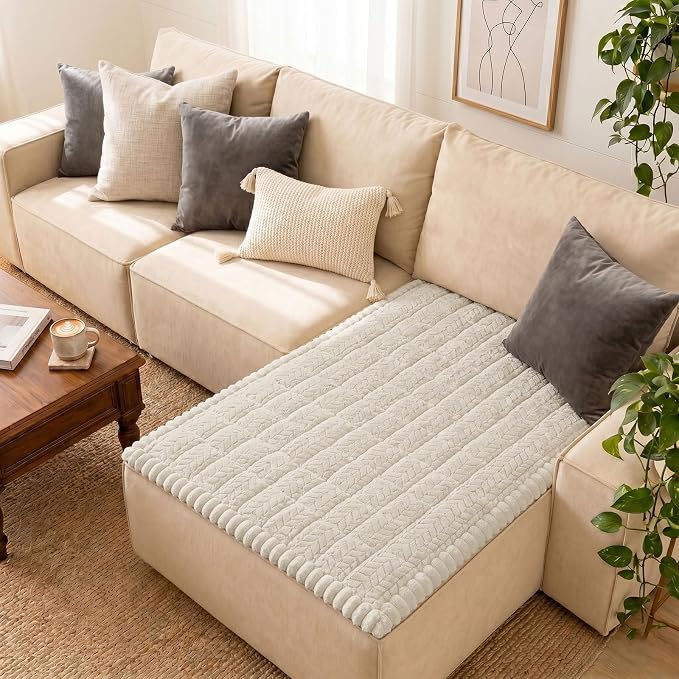 Smiry Couch Cover for Dogs, Non Slip Fuzzy Pet Sofa Covers Washable | Sofa by Smiry