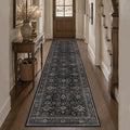 Schweek 2x8 Runner Rug Washable Rug Non Slip Vintage Rugs by Schweek