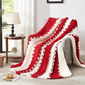 L'AGRATY Chunky Knit Throw Blanket by LAGRATY