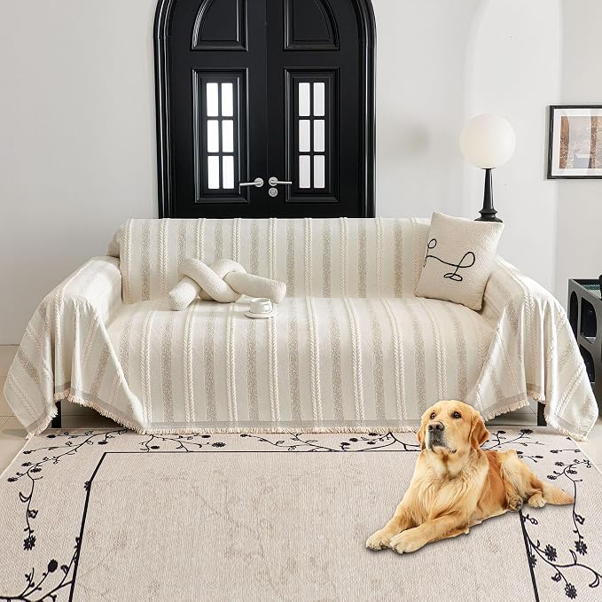 HAOMAIJIA Non Slip Couch Cover Sofa Covers by HAOMAIJIA