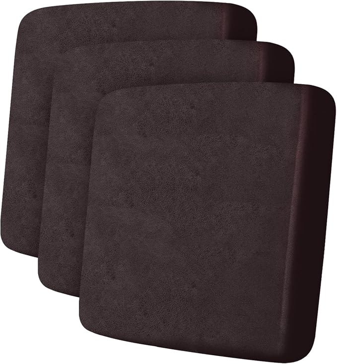 ANARACHON Leather Look Couch Cushion Covers Sofa Seat Slipcovers Sets Couches by ANARACHON