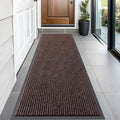 OLANLY Front Door Mat 59x20, Waterproof Heavy-Duty Indoor Outdoor Doormat | Tan by OLANLY