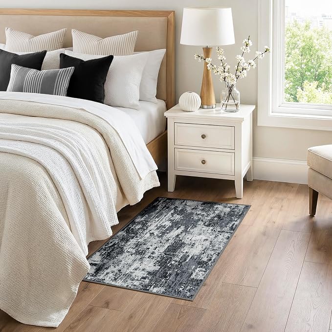 RELEANY Washable 3'x4' Abstract Area Rug - Image 2