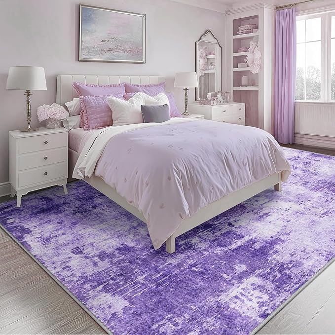 RELEANY Washable Square 8'x8' Area Rug - Image 7