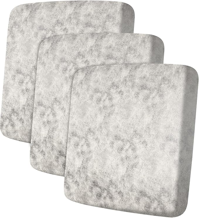 ANARACHON Leather Look Couch Cushion Covers Sofa Seat Slipcovers Sets Couches by ANARACHON