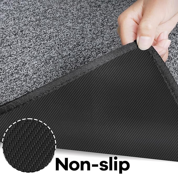 Runner Rug with Non Slip Rubber Backing, Washable Soft Floor Carpet - Image 3
