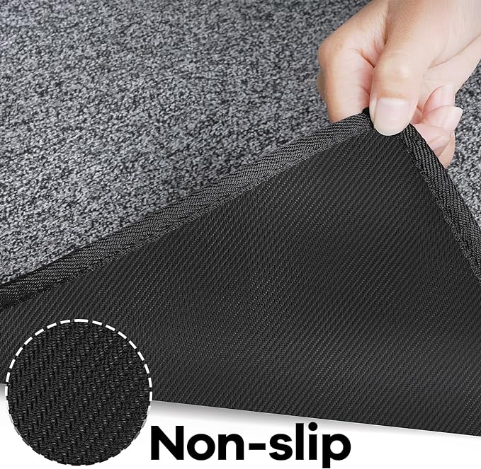 AREDO Runner Rug with Non Slip Rubber Backing, Washable Soft Floor Carpet - Image 3
