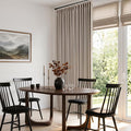 60 Inch Extra Wide 100% Blackout 108 Inch Curtains 1 Panel, Burlywood Birch | by Twodrapes