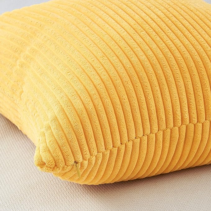 Topfinel Boho Pillow Covers for Couch Bed Accent Modern Pillowcase Corduroy - Image 6
