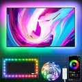 KSIPZE LED Lights for TV, 16.4ft TV led Backlight for 45-75 Inch TVs RGB TV Backlight Behind Music Sync Bluetooth APP & Button Control TV LED Strip Lights USB Powered for Bedroom/Gaming