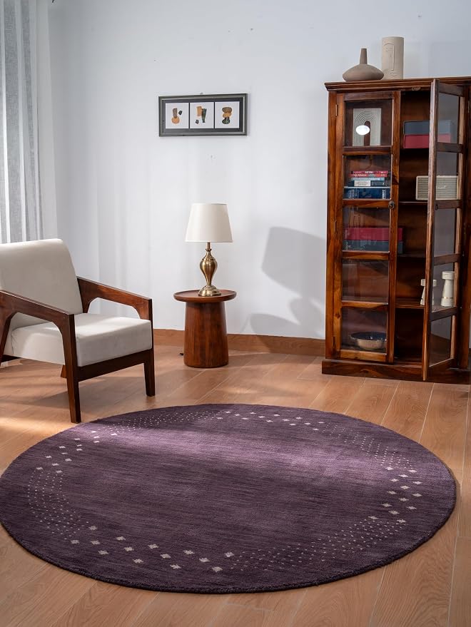 HAND KNOTTED LOOM WOOL ECO-FRIENDLY AREA RUGS - Image 3