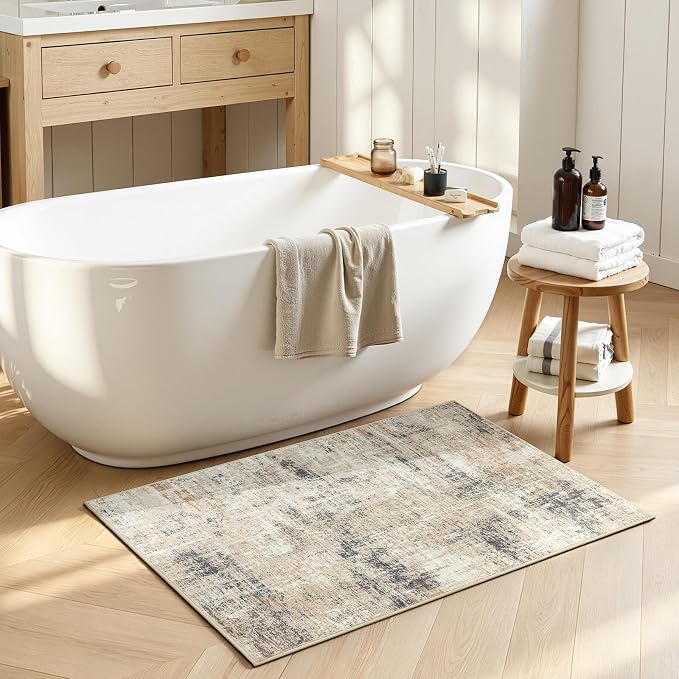 2x3 Area Rugs for Entryway Bathroom, Farmhouse Carpet for Entry Living Room - Image 3