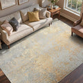 5x7 Ft Area Rugs for Living Room, Soft Non-Slip Washable Rugs Modern Abstract by Cuzwlovita