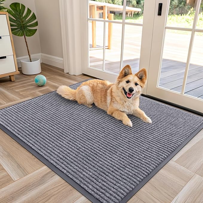 OLANLY Front Door Mat 40x32, Waterproof Heavy-Duty Indoor Outdoor Doormat | by OLANLY