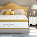Cooling Gel King Size Mattress 14 Inch Memory Foam Hybrid for Back Pain & Pressure Relief, King Mattress in A Box with Pocket Springs, Medium Firm Feeling with CertiPUR-US Certified