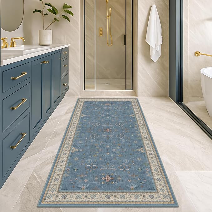 Boho 2x6 Non Slip Kitchen Rug Runner - Image 3