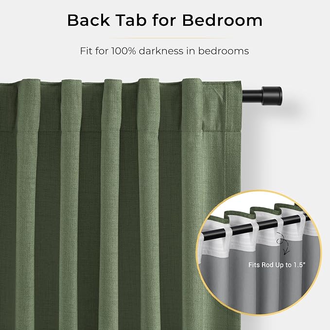 INOVADAY 100% Blackout Curtains - Image 4