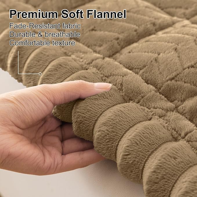 Smiry Couch Cover for Dogs, Non Slip Fuzzy Pet Sofa Covers Washable | Sofa - Image 2