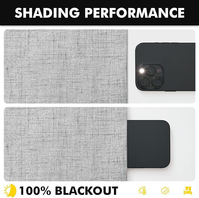MIULEE 100% Blackout Linen Curtains - Image 7