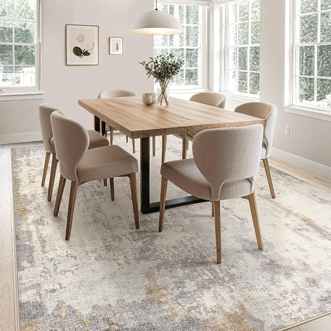 UERMEI 9x12 Area Rug Living Room Rugs - Image 7