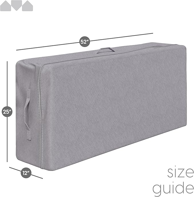 Milliard Carry Case for the Tri Folding Mattress Full Size (75" x 52"x 4") (Mattress NOT Included)