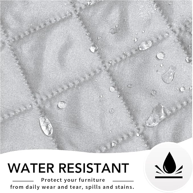 Easy-Going Reversible Chaise Lounge Couch Cover Water Resistant Sofa Cover - Image 6