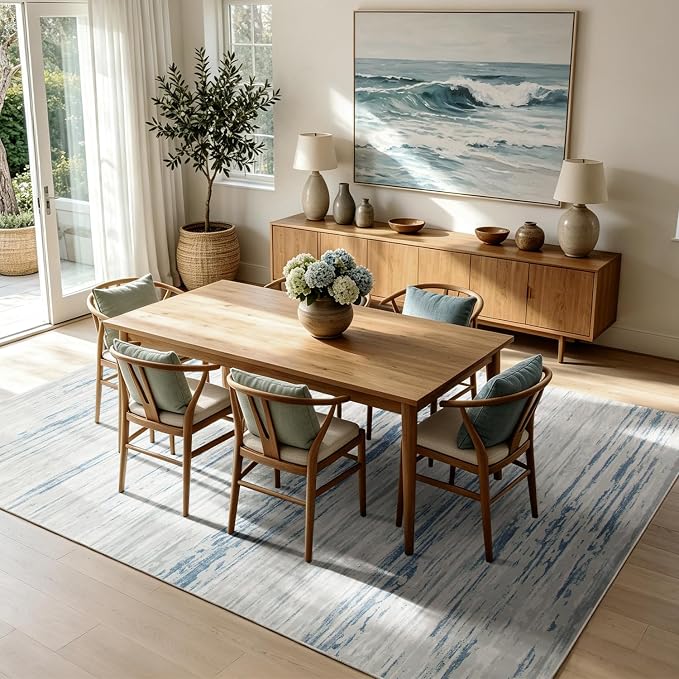 8x10 Washable Area Rug for Living Room, Dining Room, Playroom | Ultra Soft - Image 7
