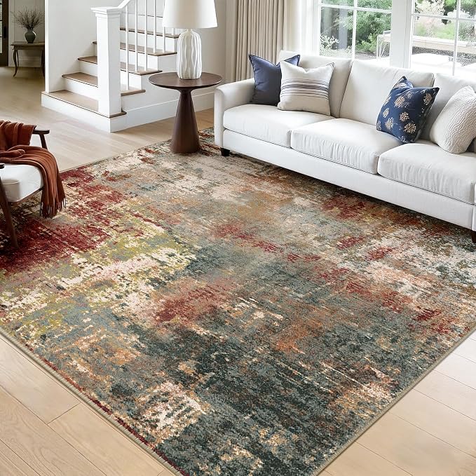 RELEANY Washable Square 9'x9' Area Rug by RELEANY
