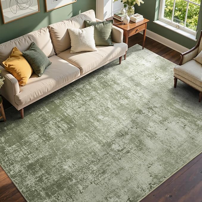 8x10 Ft Large Area Rugs for Living Room, Soft Non-Slip Washable Rugs Modern - Image 3
