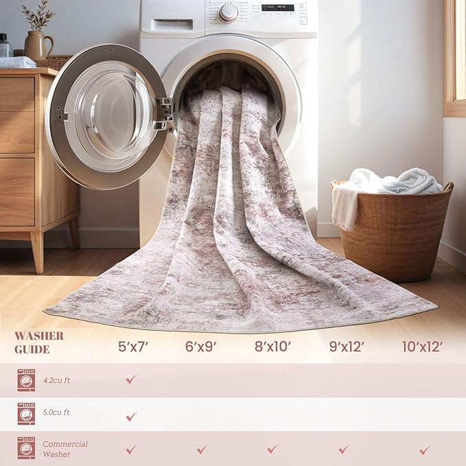 UERMEI 6x9 Washable Area Rug - Image 10