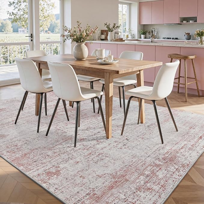 5x7 Ft Area Rugs for Living Room, Soft Non-Slip Washable Rugs Modern Abstract - Image 9